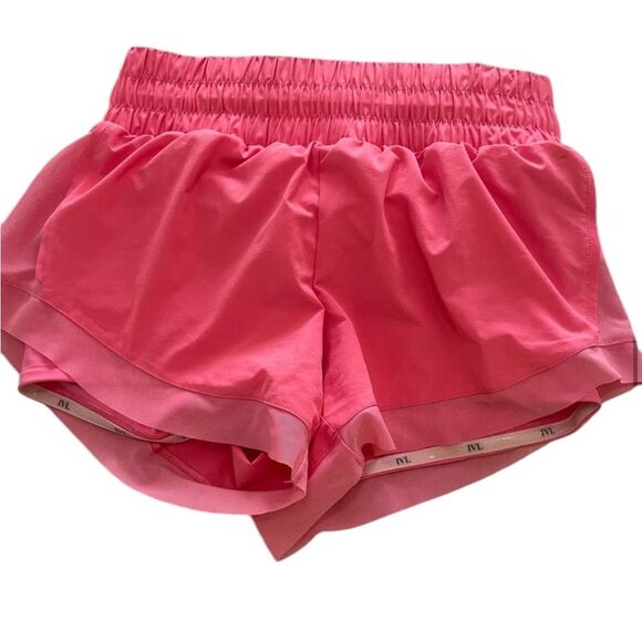 IVL Collective Size 6 Pace Race High Rise Athletic Shorts Hot Pink Lined Workout - Picture 3 of 9